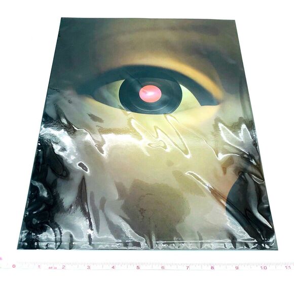 Rare Foil Netflix Squid Games Doll Eye Poster Red Light Green Light Doll Eye New - Picture 1 of 5